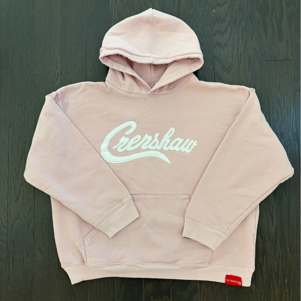 The Marathon Clothing TMC Nipsey Hussle Crenshaw Pink hoodie Men’s Large L